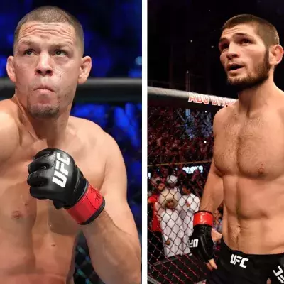 Nate Diaz et Khabib Nurmagomedov. 