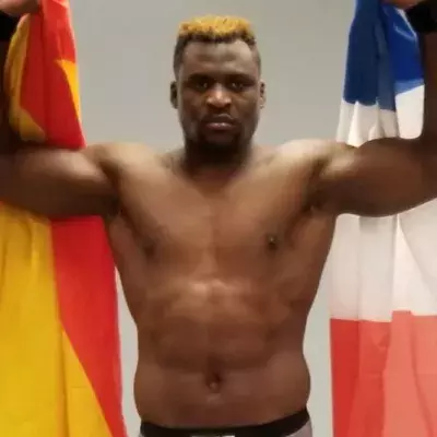 Ngannou photographié par l'UFC