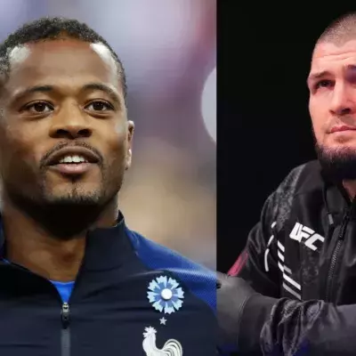 Patrice Evra et Khabib Nurmagomedov