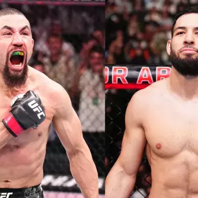 Robert Whittaker et Nassourdine Imavov