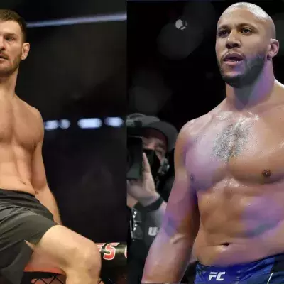 Stipe Miocic et Ciryl Gane