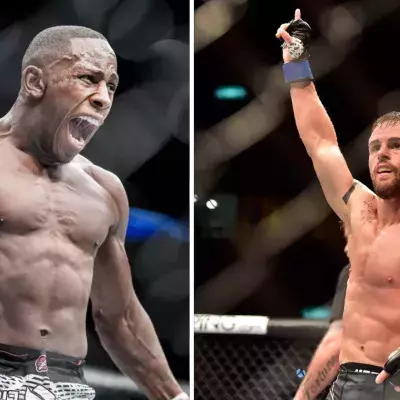 Taylor Lapilus et Cody Stamann dans la cage de l'UFC