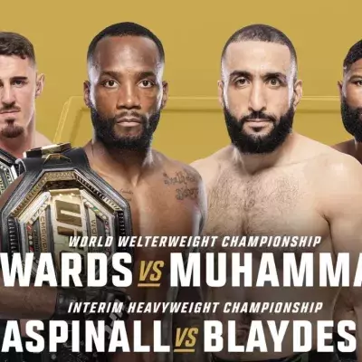 Visuel officiel de l'UFC 304