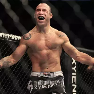 Wanderlei Silva dans la cage de l'UFC