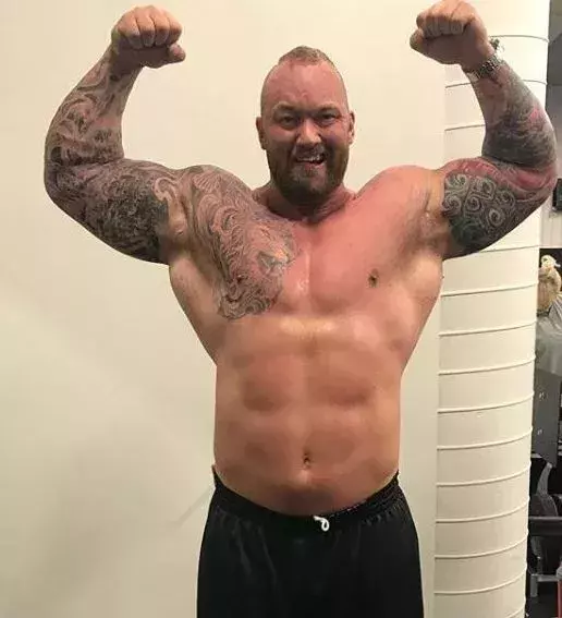 Hafþór Júlíus Björnsson affûté comme jamais pour ses derniers Strongman