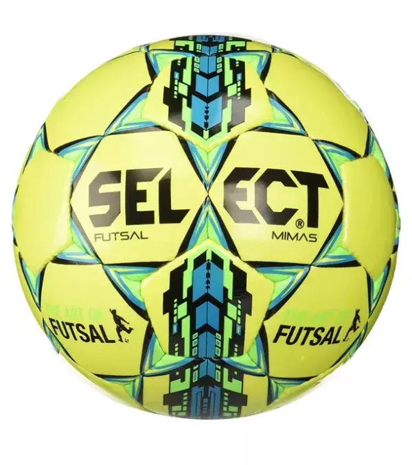 FUTSAL - Mimas - Select. La rolls des ballons de futsal. Si vous voulez le top c'est celui-ci qu'il faut prendre. Ce n'est pas pour rien que le Père Noël sur la photo de l'article pose avec.