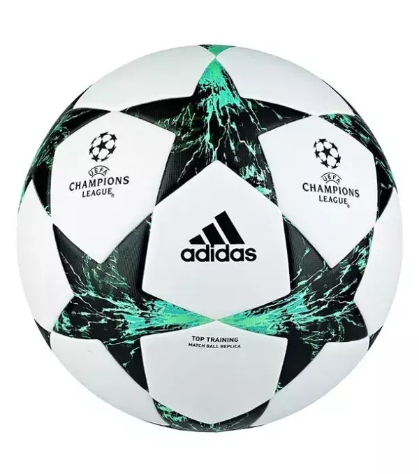 HERBE - Adidas Finale - Adidas. C'est le ballon de la finale de la Ligue des Champions, c'est pour ça qu'il s'appelle "Finale". Pour l'anecdote, le PSG n'a jamais joué avec.