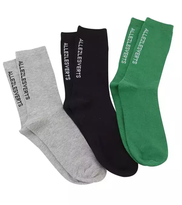 Lot de 3 paires de chaussettes - AS Saint-Etienne