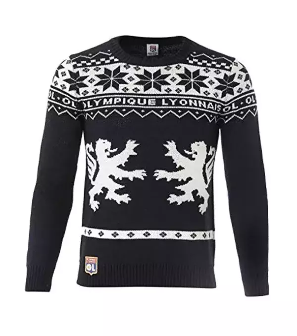 Pull de Noël - Olympique Lyonnais