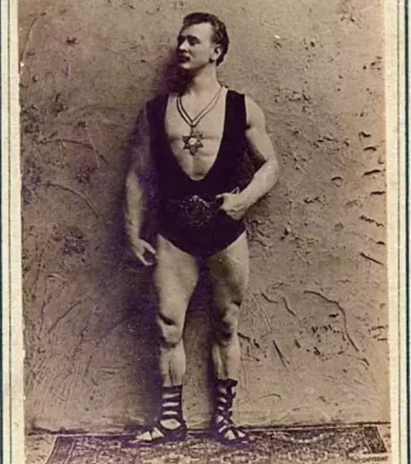 Eugen Shadow, le père du bodybuilding, 1894