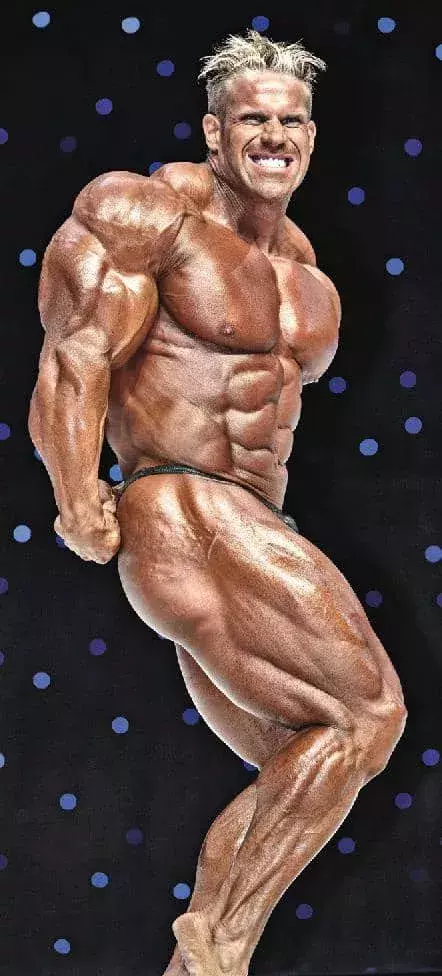 Jay Cutler ayant doublé, voire même triplé de volume pour ses compétitions de Bodybuidling