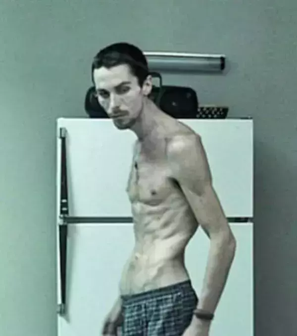 Ntament pour "The Machinist", où il a perdu trente kilos