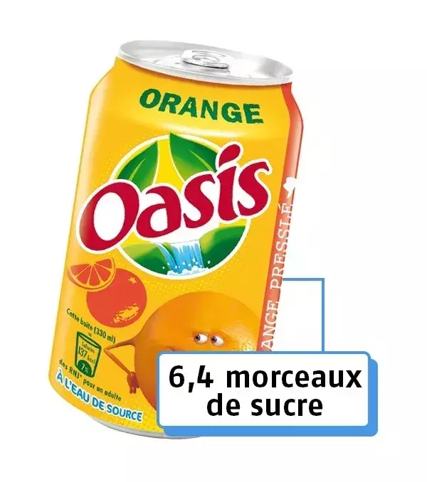 10. La boisson Oasis 