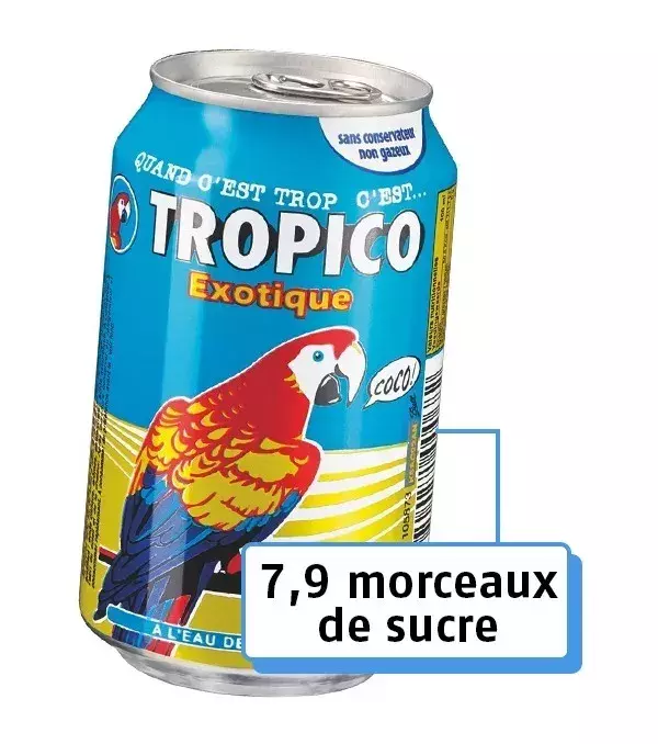 3. La boisson Tropico 