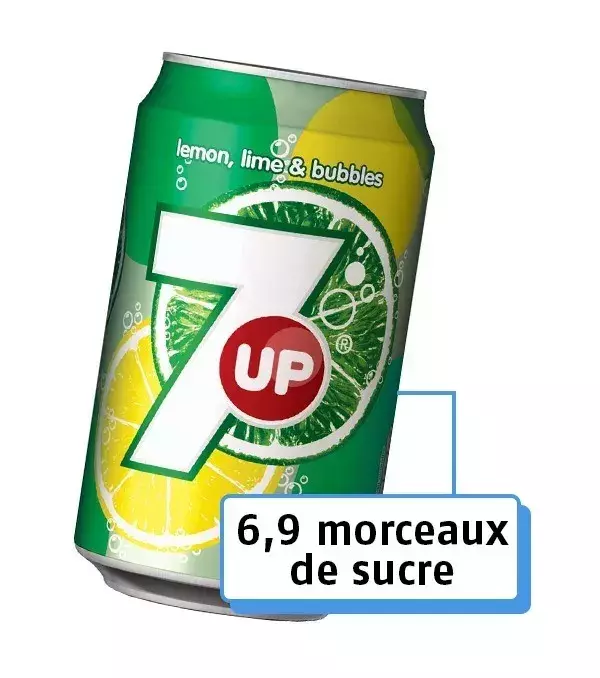 6. La boisson Seven Up 
