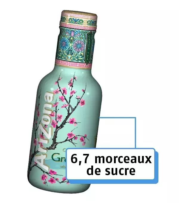 7. La boisson Arizona 