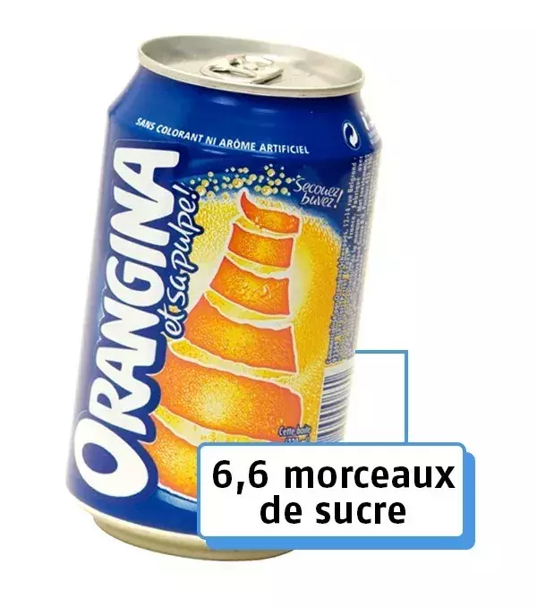 9. La boisson Orangina