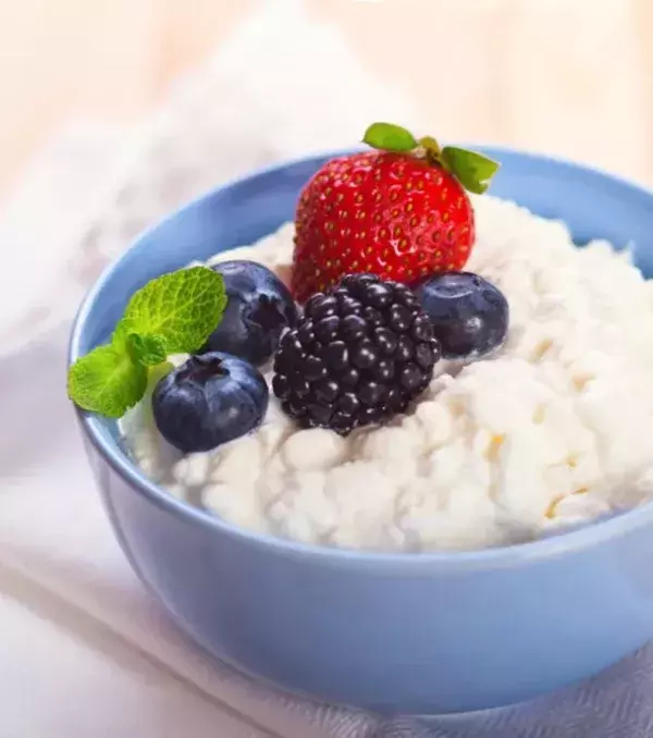 Le cottage cheese.