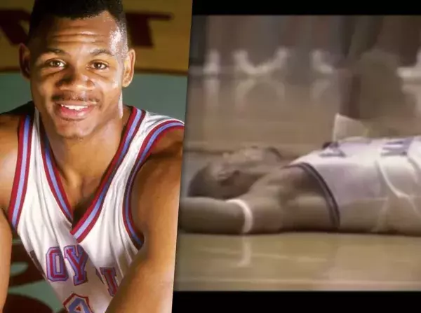 Hank Gathers, basketteur habitué aux gros scores, décédé pendant un match