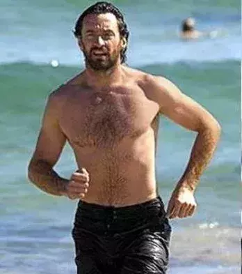 Hugh Jackman avait déjà un corps assez musclé.