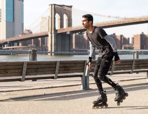 Le roller (ou le patin à roulettes)
