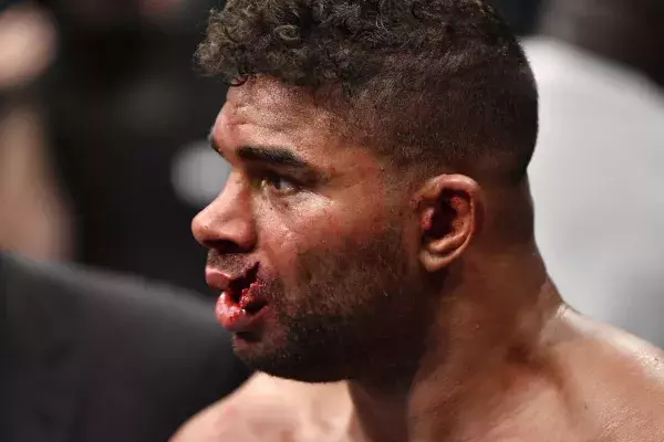 Alistair Overeem après son combat contre Jairzinho Rozenstruik