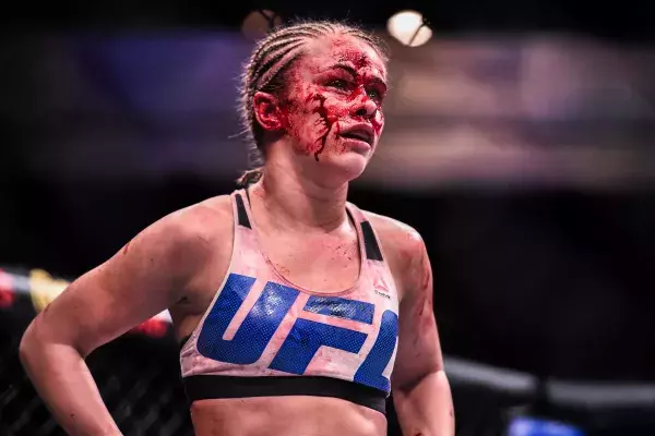 Paige VanZant après son combat contre Rose Namajunas