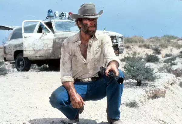 Chuck Norris dans le film "Œil pour œil", 1983